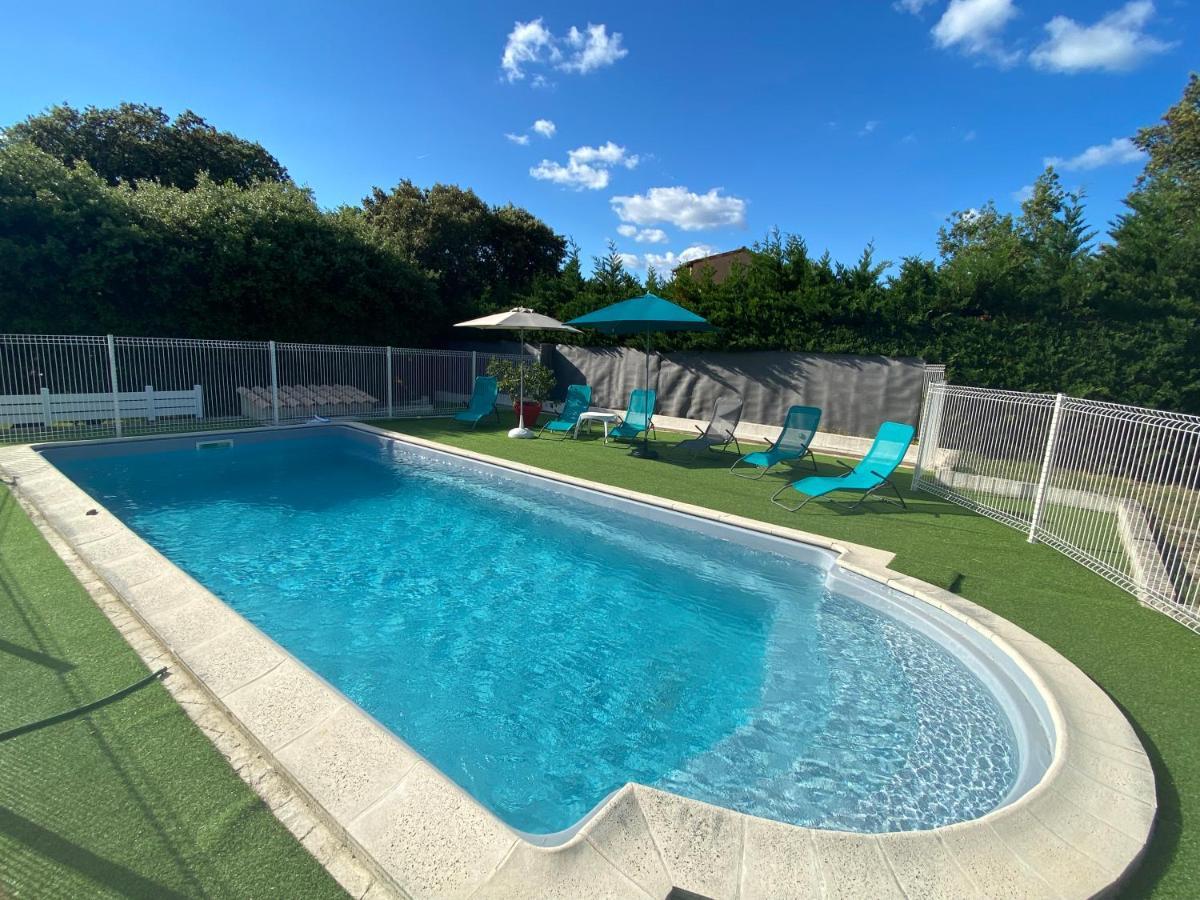 Gite Lavande Avec Piscine Privee Classe 4 Etoiles Lagorce  Zewnętrze zdjęcie